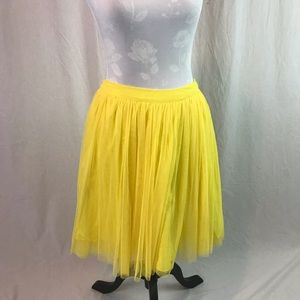 ASOS Yellow tulle skirt